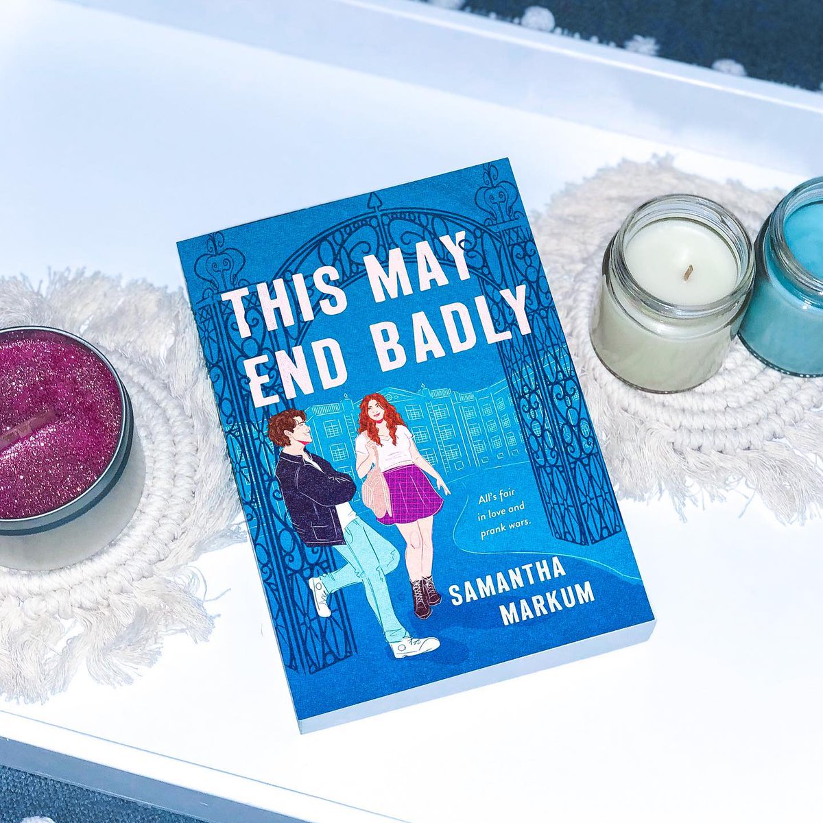 abookstore3's tweet photo. This May End Badly is a story about friendship, falling in love, and crossing pretty much every line presented to you—and how to atone when you do.
#JambojetAt8 https://t.co/mwGNakikGz