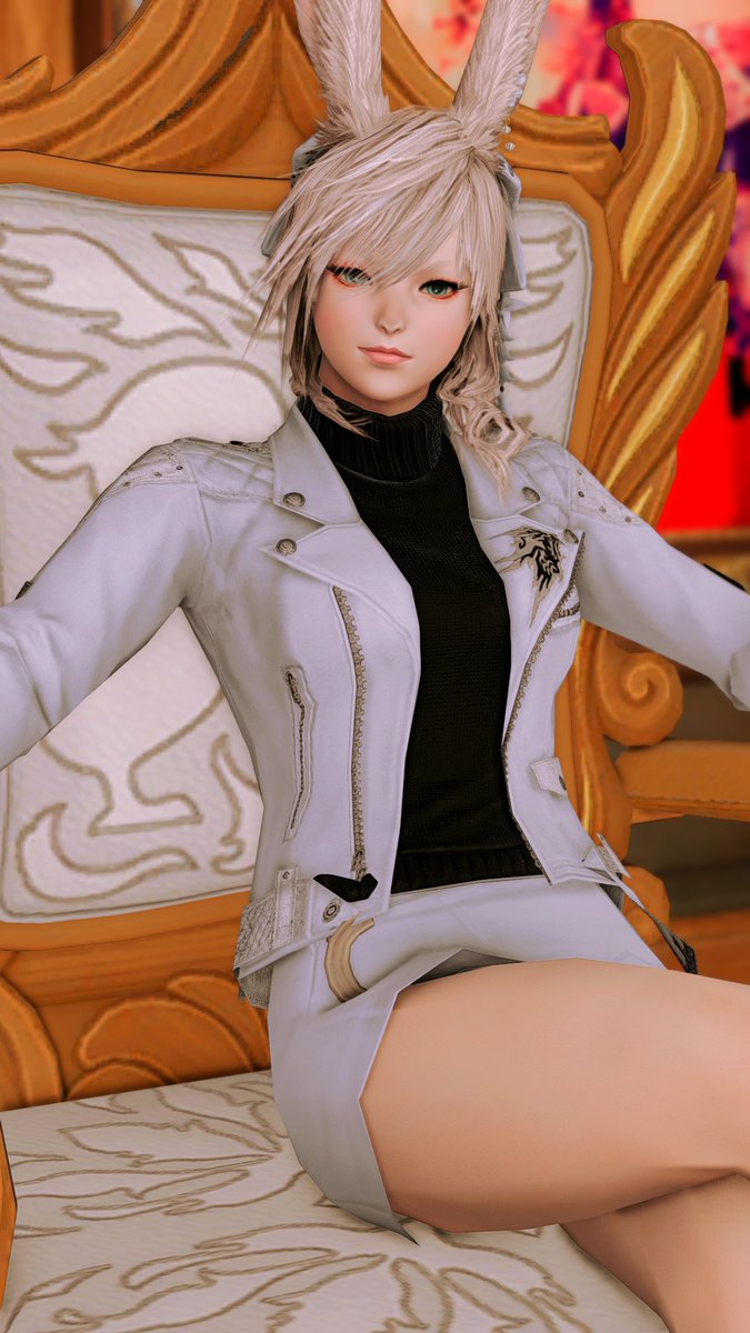 LucHemlock's tweet photo. You were saying? 😉 🤍🐰
#GPOSERS #NenekoColorS #FFXIV #FF14 #ElementalDC #Viera https://t.co/Kr8LDmcIi4