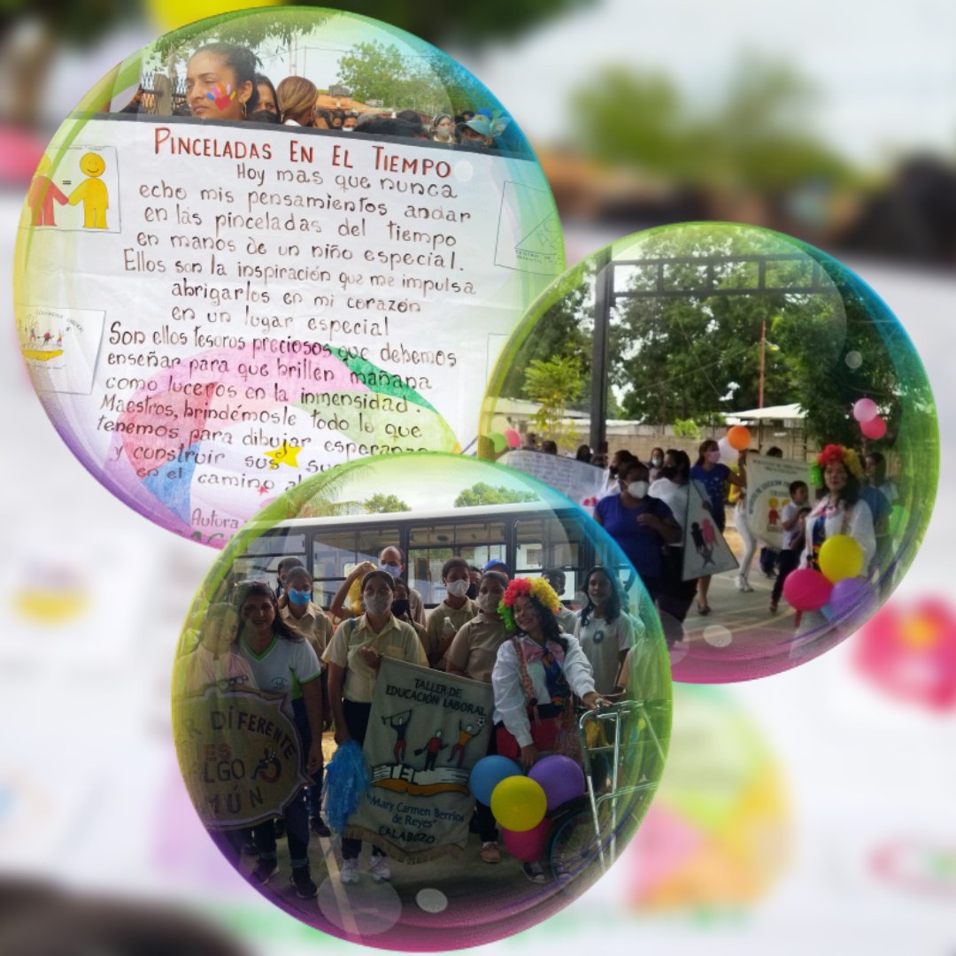 IEECALABOZO's tweet photo. Desfile de Colores en el Marco de la Celebración del Mes de Educación Especial con la participación de las Instituciones que conforman la Modalidad: CDI, CAIDV, IEEB Calabozo, TEL Mary Carmen Berríos de Reyes, UEEBDA Ofelia de Llamozas. https://t.co/juzR3QBopJ