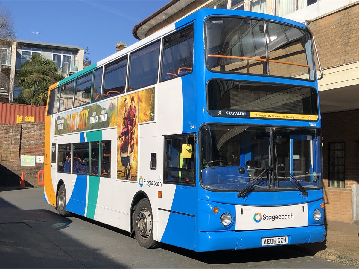 coastliner711's tweet photo. A pleasure to take part in the @SSBusandCoach Ukraine Fundraiser Running Day on Sunday. It’s been a few years since a Stagecoach Trident visited Lewes Bus Station. Also got to meet Twitter colleagues from Stagecoach South @stuartchau500 and @TransGirlEm on the Jubilee bus. https://t.co/9CYZVr70SL