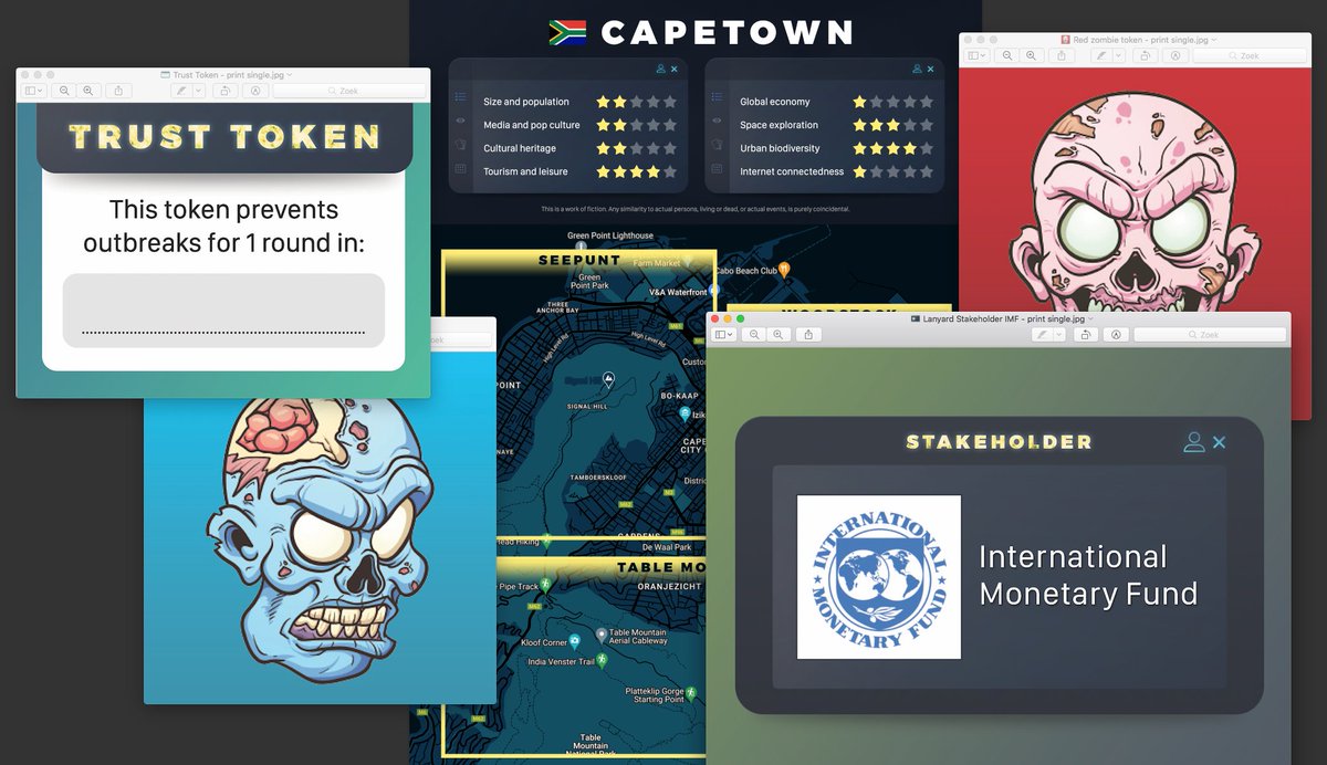 Morgen online toelichting door <a href="/steven_vd_oord/">Steven van den Oord</a> , <a href="/Senne_Keuppens/">senne keuppens</a> en mezelf bij de rol van #spelsimulatie bij <a href="/PM_crisis/">PM • Risk Crisis Change</a>, met focus op onze Zombie Game, Calamity Cards en Organizorg. 🎲👾