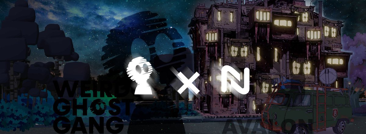 WeirdoGhostGang x Avalon

3 x WL Spots on Twitter
10 x WL Spots in Discord for HOLDERS

Whitelist are Free Mints! Discord coming soon! 

1️⃣ Follow <a href="/Avalon_nft/">AVALON</a> &amp; <a href="/WeirdoGhostGang/">Weirdo Ghost Gang</a> 
2️⃣ Like + RT + Tag 3 Friends

Winners in 24 hours!