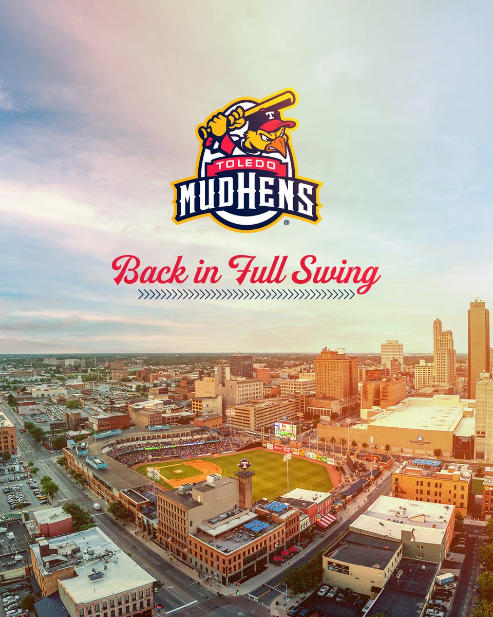 The sun is shining.

Let's play ball, Toledo. ☀️⚾