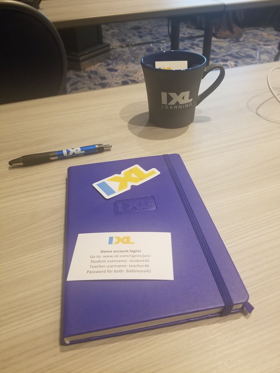 Doing what I ♥️ this morning!! 

I enjoy learning new ways to get my students engaged in their learning. Today I am at the IXL Live Professional Development to learn how I can maximize IXL in the classroom.

#teacherpd
#iteachela
#readingteacher