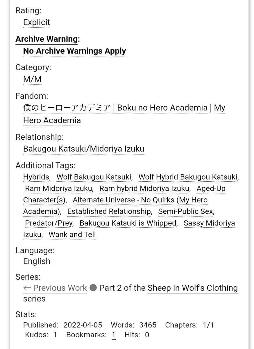 Does anyone want some furry porn?

🐏❤🐺

Here is my nsfw fic for the <a href="/bkdkwonderzine/">Transcendent Zine ⭐ Finished!</a>! Check it out the link below!
And the zine has left over sales open!! There's a lot of things sold out already!! Run if you want it!