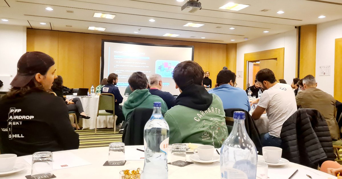 Lovely meeting some of the <a href="/NFTFactoryParis/">NFT Factory Paris</a> founding team this morning 🤩

<a href="/BnoiitC/">Benoit ⚡️⛓️ Cypherdude #101</a>
<a href="/museumcryptoart/">Museum of Crypto Art (LeMoCA)</a>
<a href="/NFCsummit/">NFC SUMMIT - JUNE 4-6 2026 - LISBON</a> 
<a href="/FauveParis/">FauveParis</a>
<a href="/johnkarp/">John Karp - @NFCsummit mode until June 4/6</a>
#NFCLisbon 
#nftart 
#nftgallery 
#nftfactoryparis