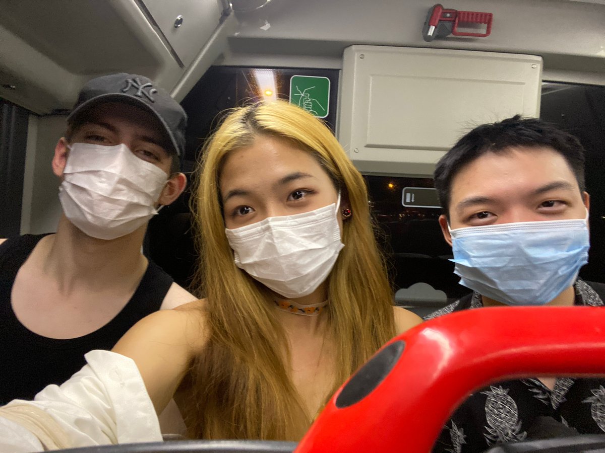 Back when I was still blonde, I really love this kind of color but my head always itch because of the bleached I used. I might try a new color next month, btw those are my guy friends.