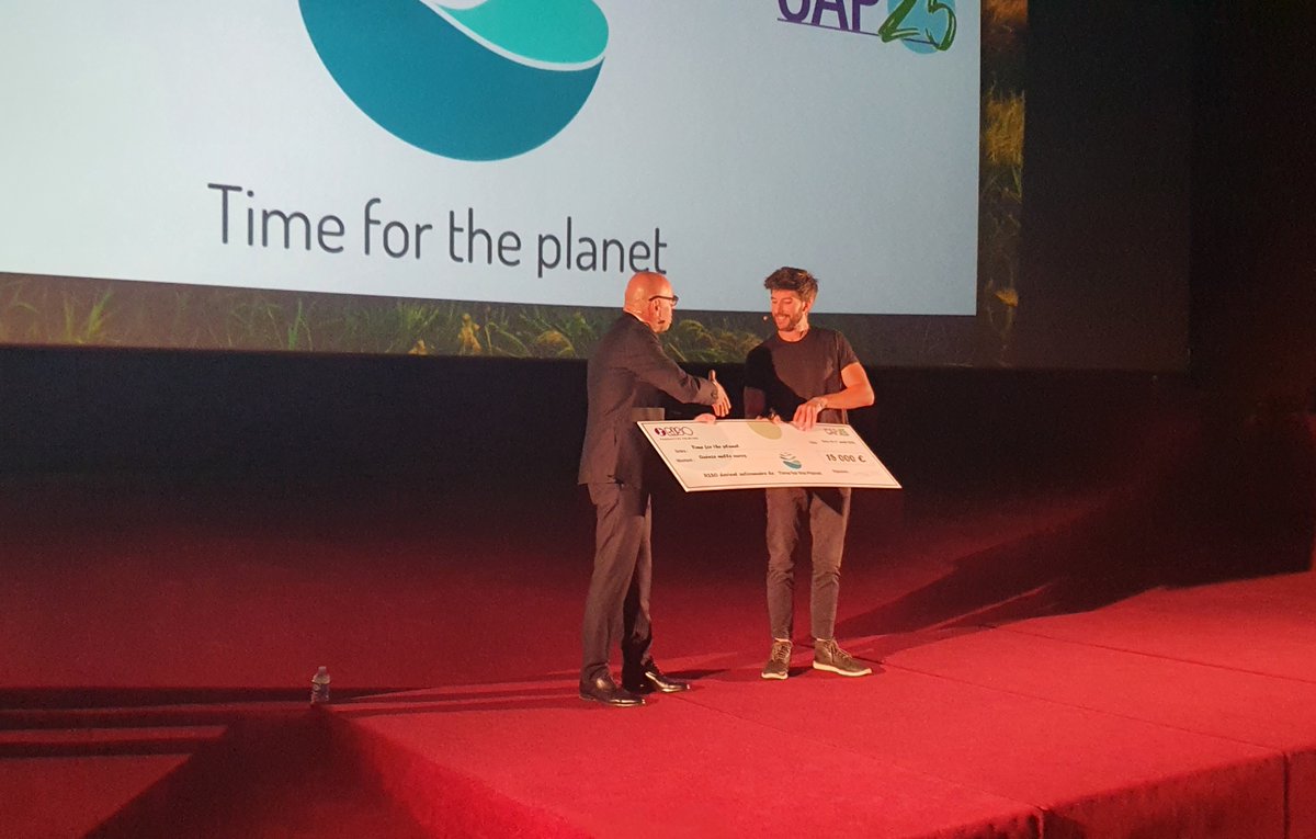 RISO rejoint @timeforplanet et investit dans un projet novateur qui met l'entrepreneuriat au service de l'urgence climatique.
Rejoignez l'aventure et ayons plus d'impact ensemble !