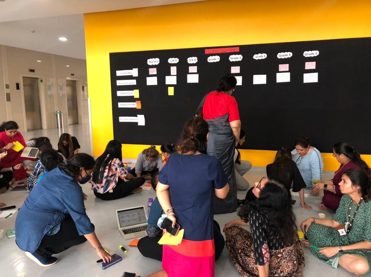 bhaktiilad's tweet photo. #Reviewing & #Refining the #POI #Critical focus on #SubjectIntegration #TDstrands #SubjectFocus #RelatedConcepts A process where we #learn #Unlearn #Relearn & have #opportunities to #Reflect & #support students #learningJourney #VerticalReview @oismumbai @murphypmj @nehaminda https://t.co/ZZAgluUk1r
