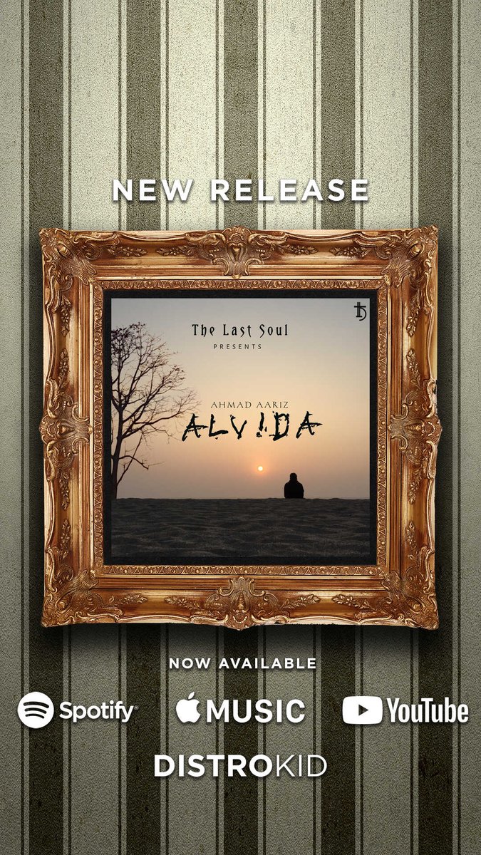 aariz_im's tweet photo. Available now
Alvida
https://t.co/3VTHdBeaJz

#alvida #thelastsoul #ahmadaariz #music #NewMusic #sing #solomusic #ahmadaarizmusic #love #singing #singer #songwriter #guitarist #distrokid #Spotify #applemusic #youtubemusic #jiosaavn #amazonmusic https://t.co/ygWrFsRb7I