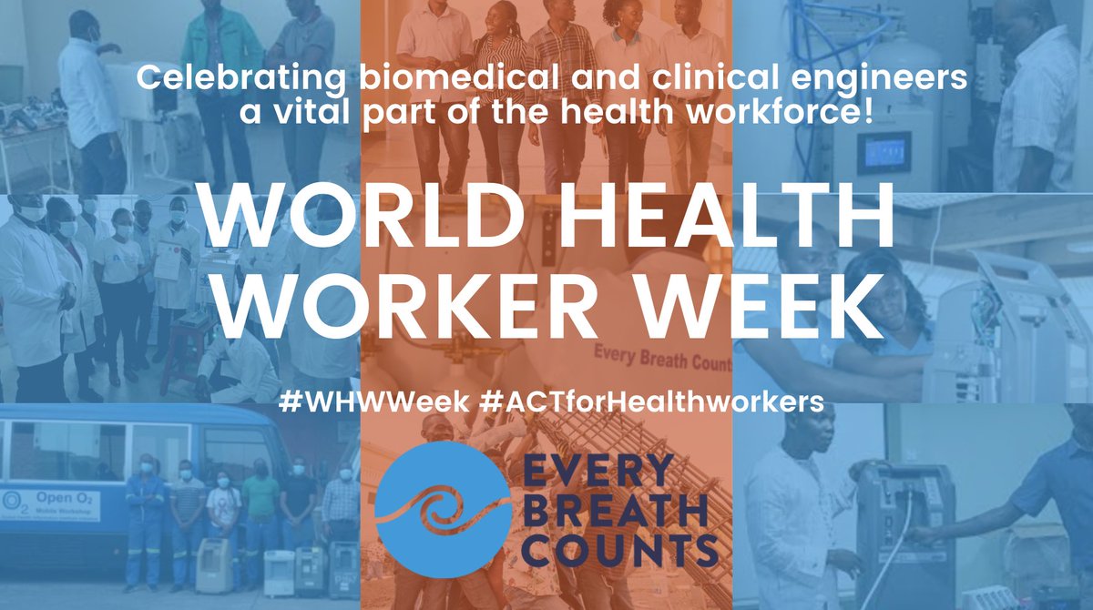 It’s World #HealthWorkerWeek!

A moment to show appreciation for EVERYONE working in #healthcare.  This includes the biomedical & clinical #engineers who are a VITAL part of the health workforce! 👏👏
 
#ActForHealthWorkers #HealthCareHeroes #WHWWeek 
#EveryBreathCounts