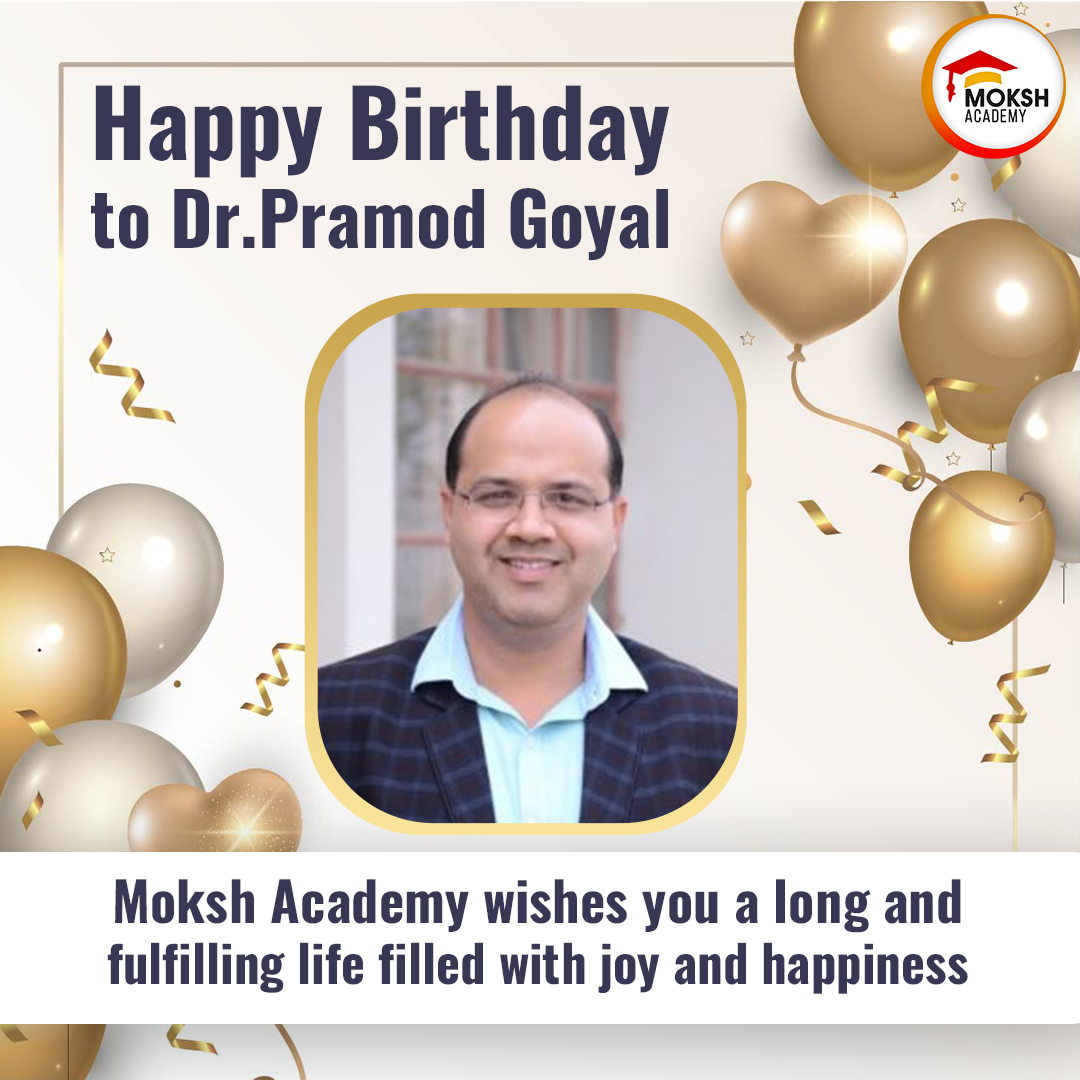 CoachingMoksh's tweet photo. You have reached a great milestone in life. Thank you for all your support and encouragement. We wish you good health and happiness in life.✨
Happy Birthday Dr Pramod Goyal🥳
#birthday #birthdaycelebration #birthdaywishes #usmle2 #usmleaspirants #faculty #birthdayparty https://t.co/b7YH7liWaW