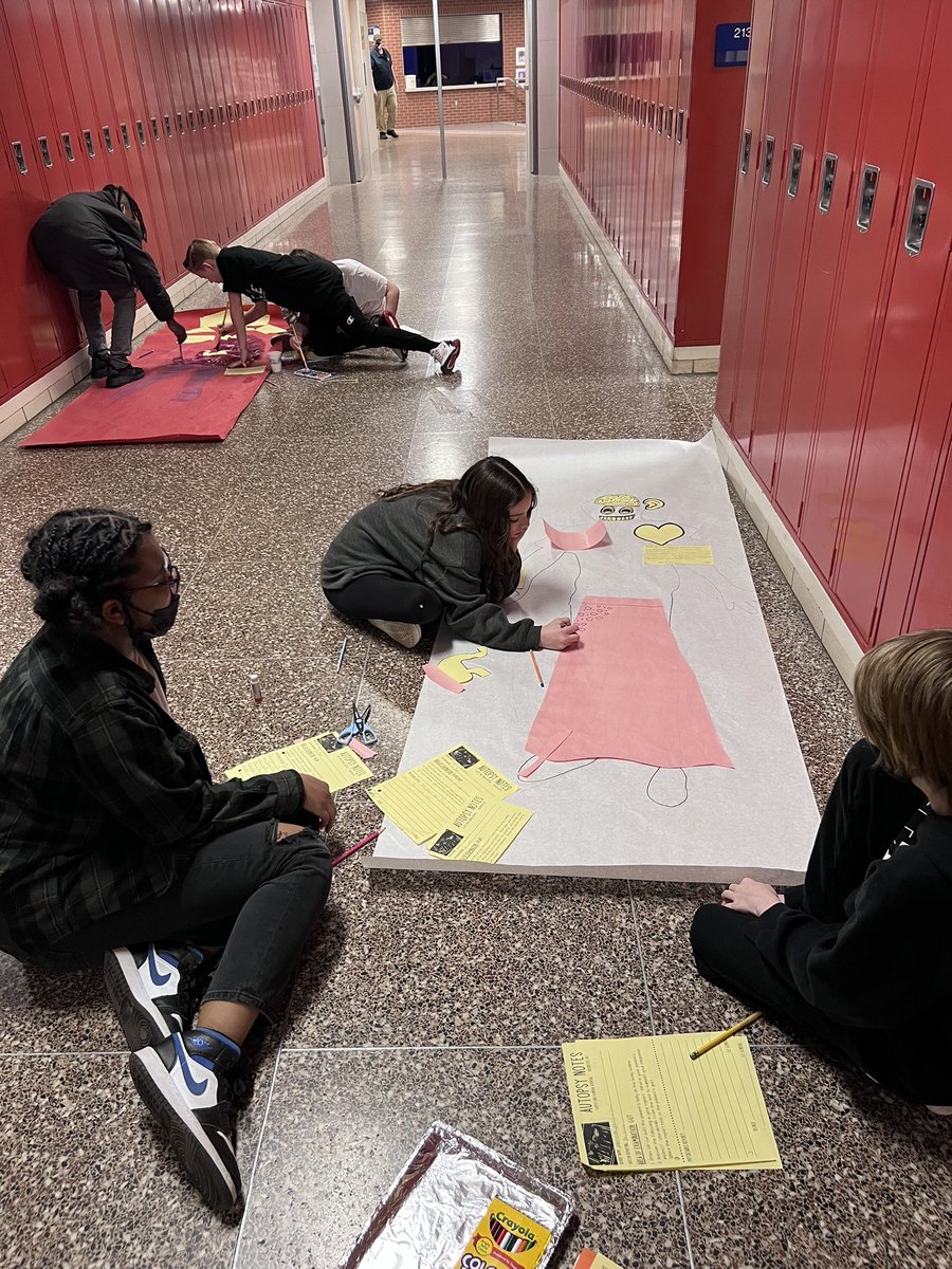 Lisa_Dorofy's tweet photo. Examining characters from our literature circle books https://t.co/lVRdVAgsag