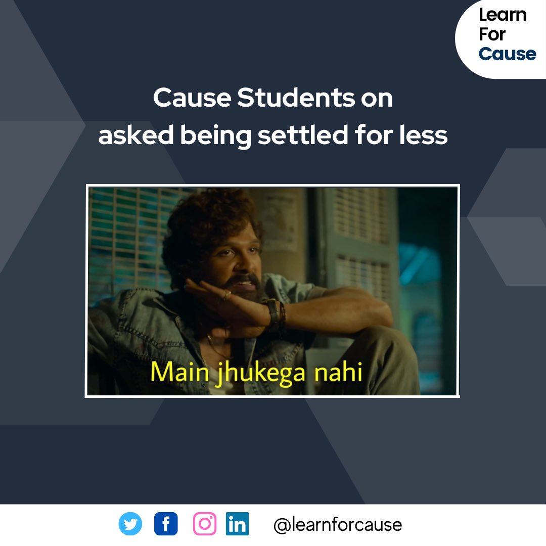 LearnForCause's tweet photo. Cause students supremacy💯✨💪
Check the link in bio and be a part of the community

#SkillFull2022 #LearnForCause #CauseTrainings #CauseCommunity #CauseAlumini https://t.co/prHDa3QhP4