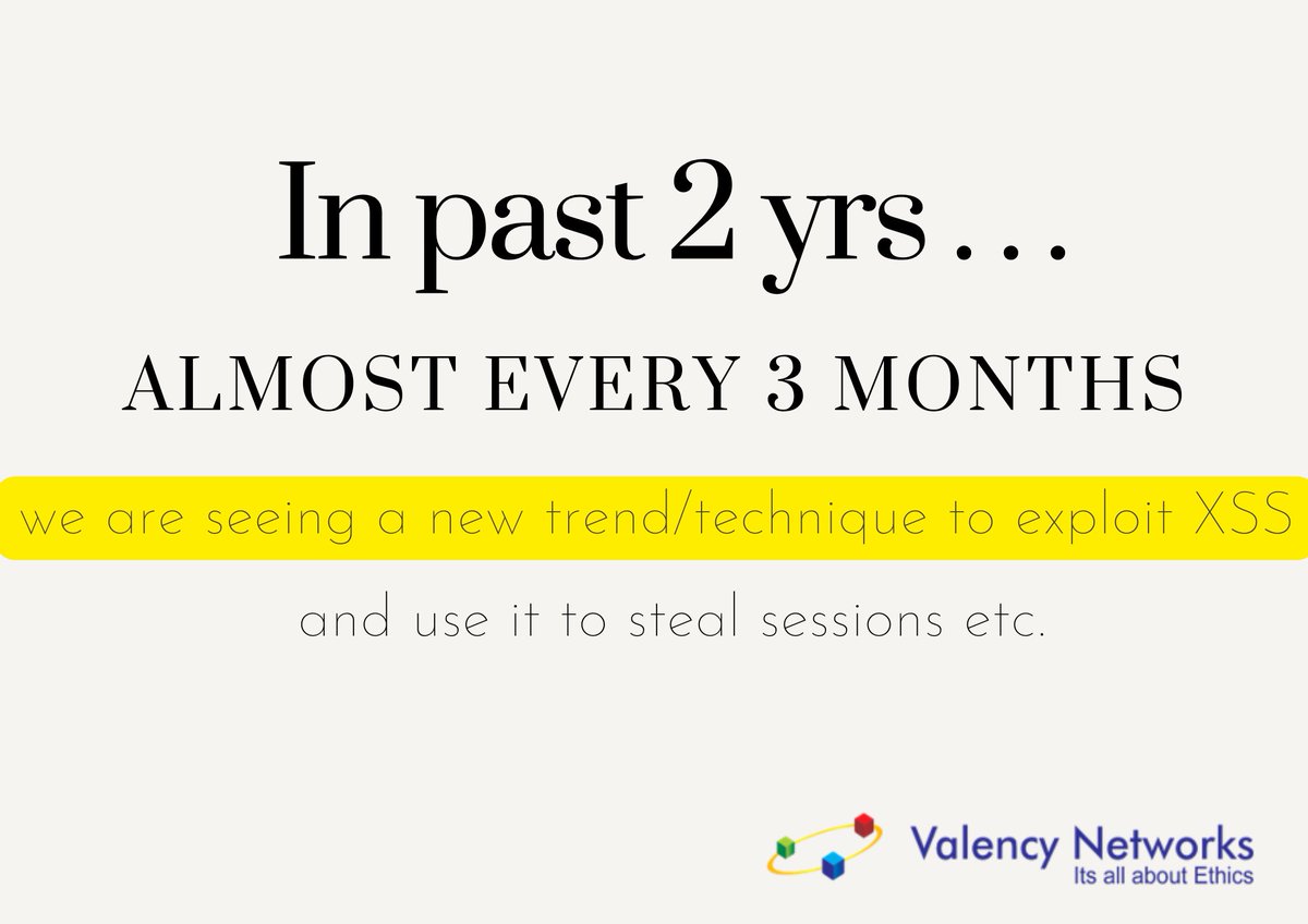 ValencyNetworks's tweet image. valencynetworks.com

#cybergimbal #OWASP10 #VAPT #WebVAPT #pentester #ethicalhacking #cybersecurity