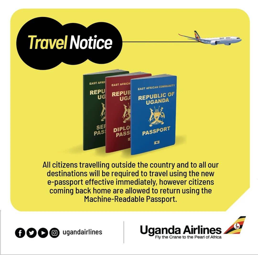 Uganda Online Media (@ugandaom) on Twitter photo Uganda Airlines Bans Old Passports After April Deadline To Replace Machine-Readable Passports With E-Passports ugandaonlinemedia.com/uganda-airline…
<a href="/DCICUg/">Immigration Uganda</a> <a href="/UG_Airlines/">Uganda Airlines</a> #news
#Trending #Uganda Uganda Airlines Bans Old Passports After April Deadline To Replace Machine-Readable Passports With E-Passports ugandaonlinemedia.com/uganda-airline…
<a href="/DCICUg/">Immigration Uganda</a> <a href="/UG_Airlines/">Uganda Airlines</a> #news
#Trending #Uganda