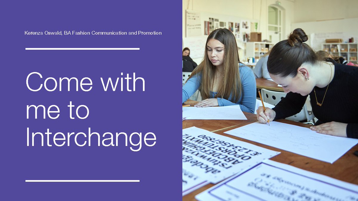 Student vlog | Come with me to Interchange, by <a href="/NUAfashioncomms/">NUA Fashion Comms</a> student Kerenza

You might have heard us talking about Interchange recently. This annual event is where students try something out of their chosen degree! 🎭  🎮  🎥  

Watch the vlog: youtu.be/8cXZS_2_X3w