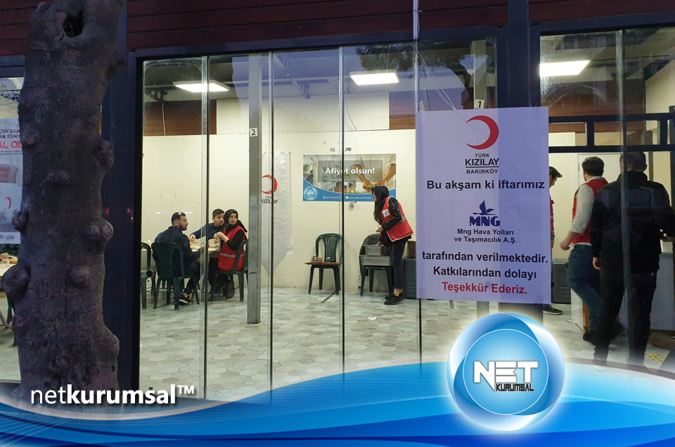 NetKurumsal's tweet photo. Bu yıl Ramazan Ayında Bakırköy Kızılay Şubesi ile yapılan işbirliği ile bir ay boyunca iftar verilecektir. Bu organizasyonda gönüllü olarak çalışan tüm Kızılay ekibine bu vesile ile teşekkür ediyor, herkesi Kızılay’a destek olmaya davet ediyoruz.
@kizilay #HilalOlsunTürkiye https://t.co/IFbFJfBn6S