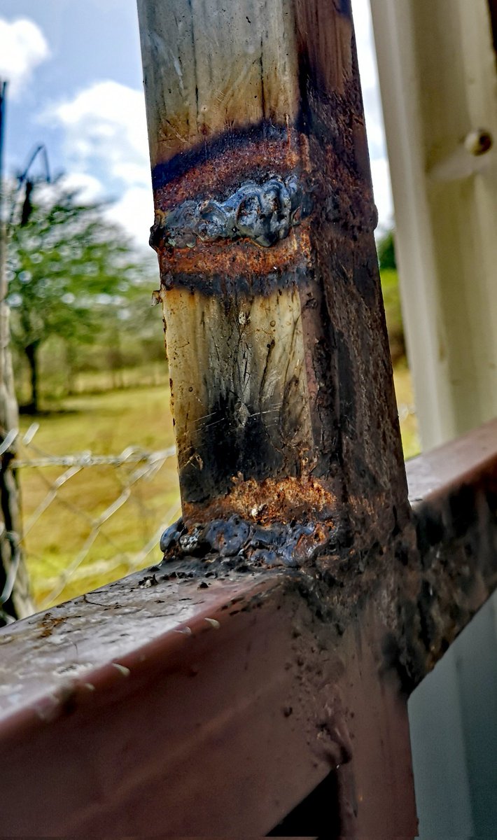 CirencesterFab1's tweet photo. You get what you pay for!

Always ensure your fabricator is certified to do the job required.

At CFS all our welders are certified and examined every 2 years. https://t.co/LK4vNKR9JW