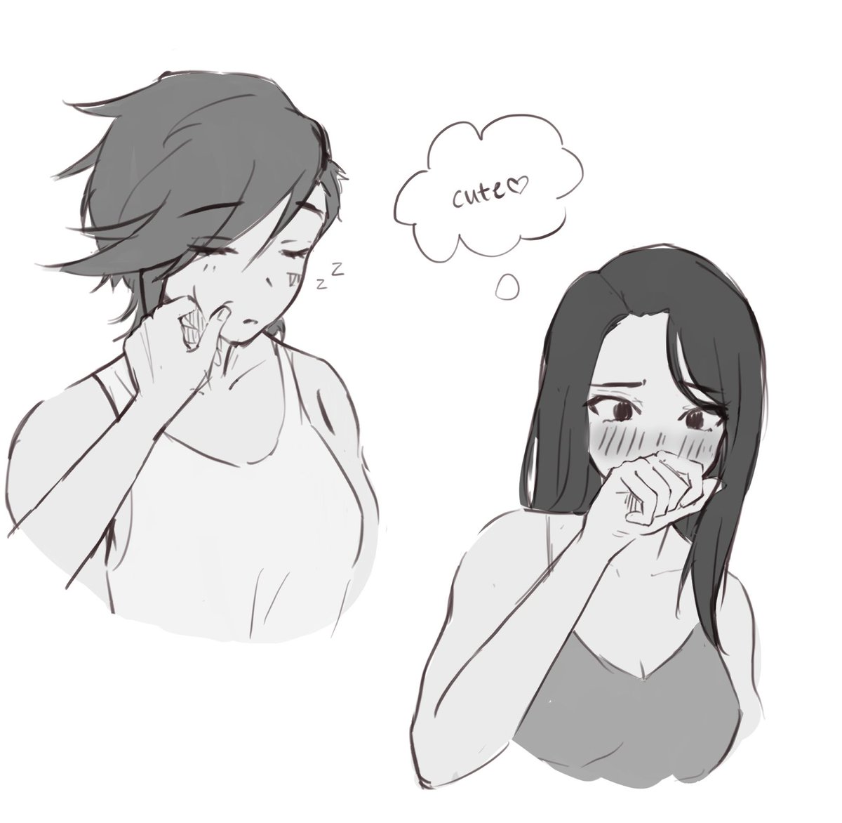 ccaru_'s tweet image. doodles #caitvi #arcane