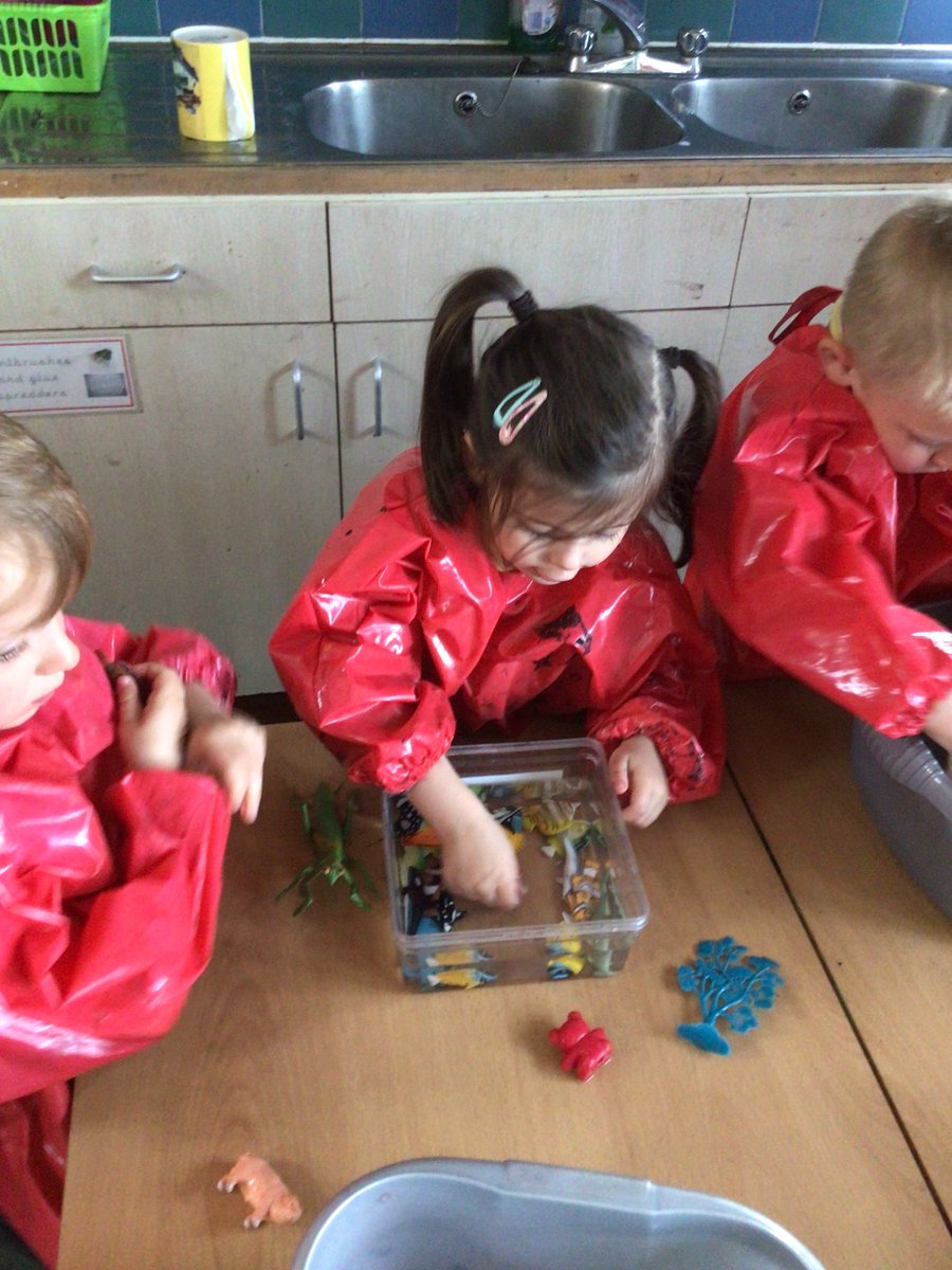 RedClassCharlt1's tweet photo. Our Lifecycle topic sent us on a watery adventure today! 🐸🐠🐟🐡🦀🐙 https://t.co/EtmuYwjeBh