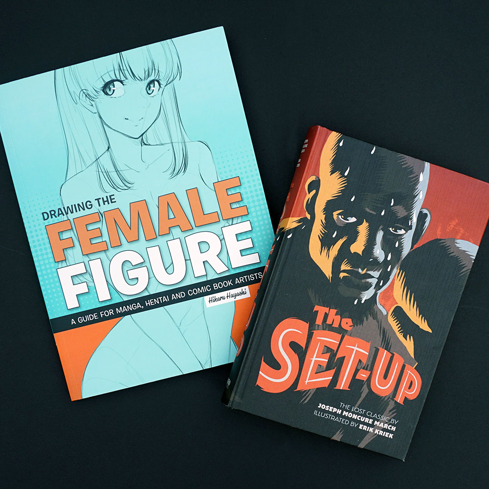 KoreroPress's tweet photo. New titles for London Book Fair. Drawing the Female Figure: a guide for manga, hentai and comic book artists and The Set-Up: The long lost classic by the author of The Wild Party. Turnaround Stand 2C82.
#LBF22 #LondonBookFair #turnarounduk #IPGbooknews #TurnaroundComix #ipghq https://t.co/a2XfewLonF
