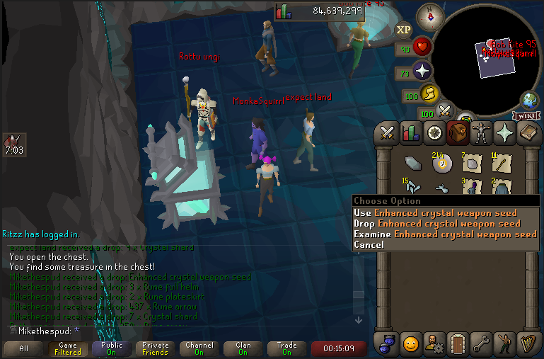 SpudRS's tweet photo. Spoon continues... 95 kc. Also 4/6 armour seeds https://t.co/jiCBnrcjqS