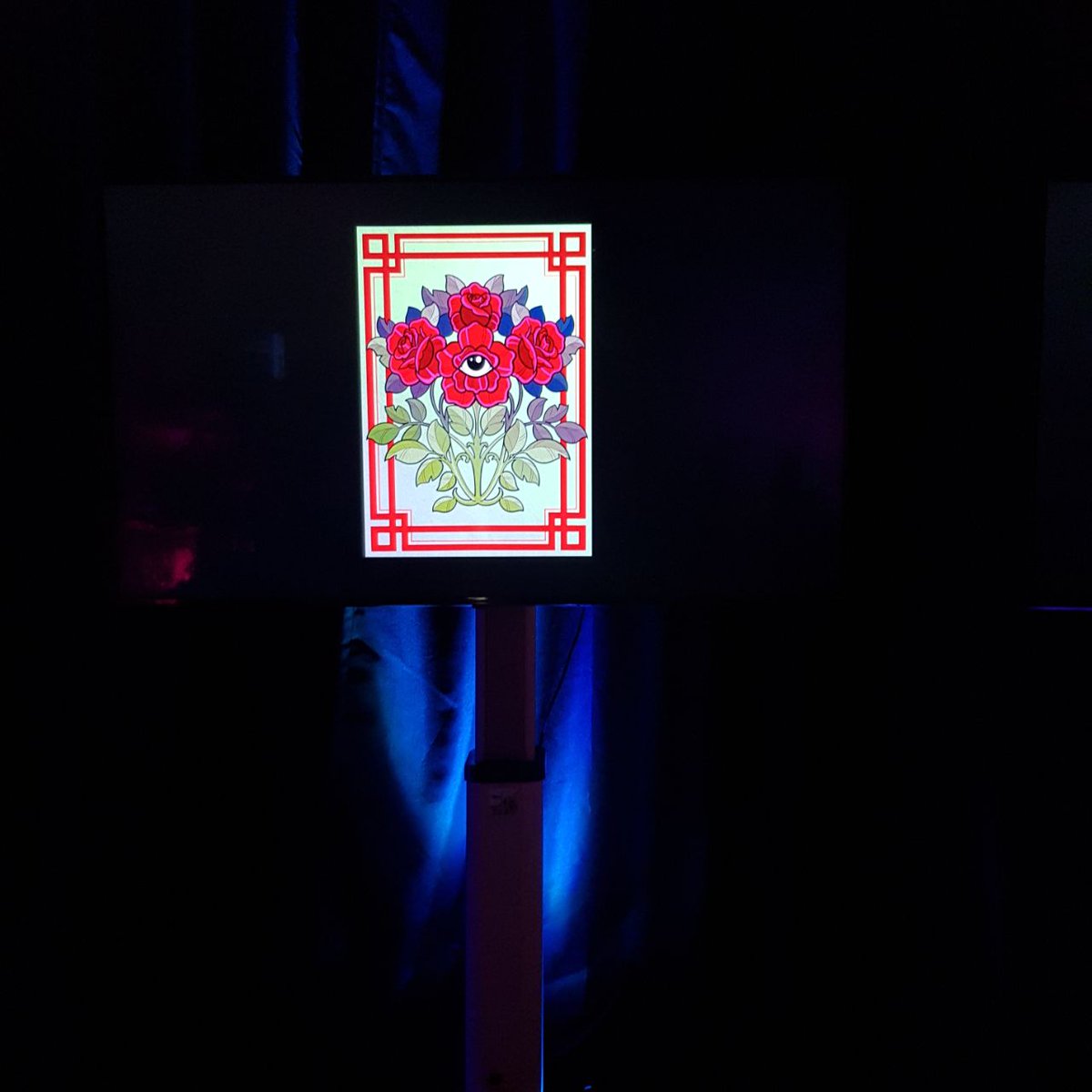 Oh look its my art up at #celoconnect thanks to <a href="/alities_io/">alities</a> ! 🥰

#Celo #celoart #nftgallery #nftartgallery