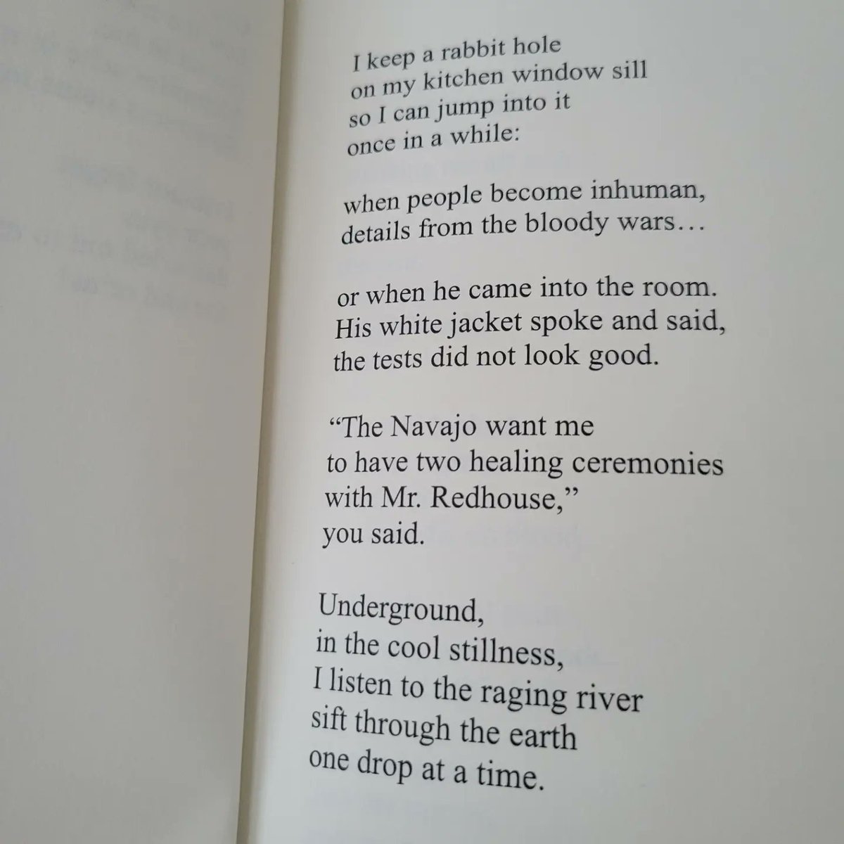 NovelBayBooks's tweet photo. A morning musing by #DoorCounty #Poet Ethel Mortenson Davis titled "Rabbit Hole" Ethel's poetry speaks to us -- who doesn't have a personal rabbit hole? #poetrymonth #poetry2022 #localauthor #localpoet #indiebookstore #standwithukraine #cancersucks  #SturgeonBay #DoorCounty https://t.co/N9gfezXodc