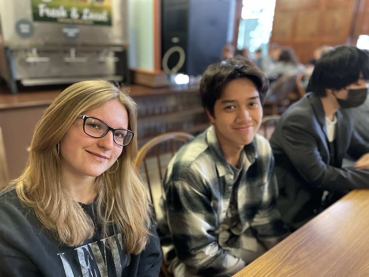 SASRILife's tweet photo. This past weekend residential students had the opportunity to participate in fun community based activities such as battle of the bands and bingo. The weekend ended with a community dinner where students wrote table poems and showcased their karaoke talents! https://t.co/0NcjEIEnYq