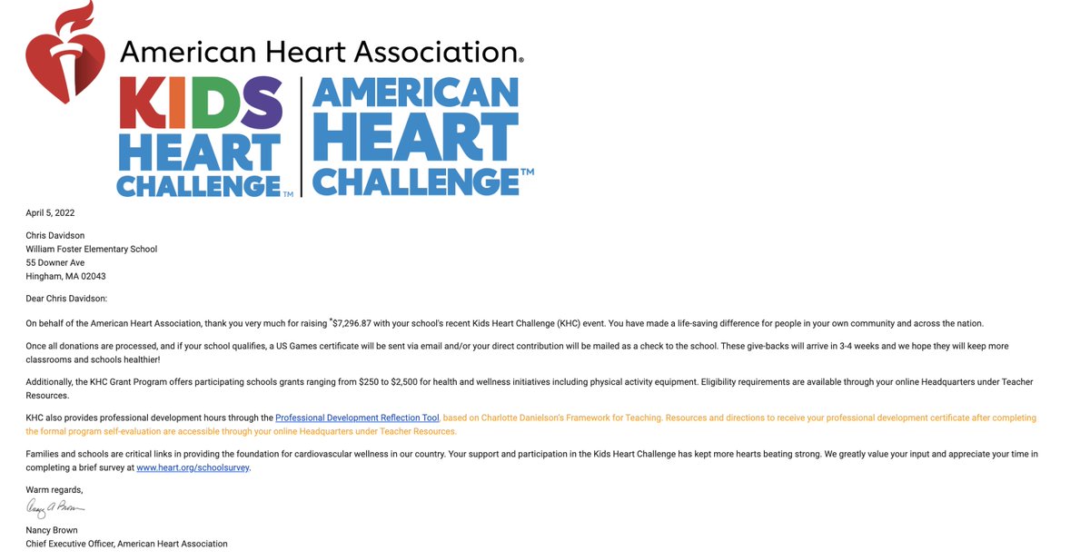 feshingham's tweet image. Congratulations to Mr. Davidson and a big thank you to all those who supported this effort!