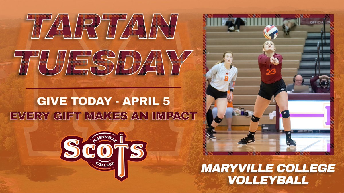 Women’s volleyball alumni and friends, with your support on #TartanTuesdayatMC, we can provide the resources necessary for our student-athletes to succeed on and off the court. Give directly to the volleyball team at donate.justgiving.com/donation-amoun…