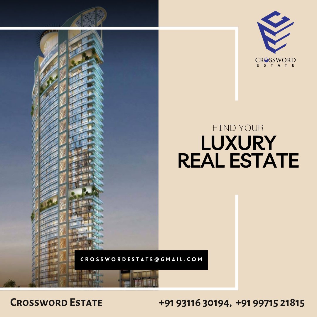 CrosswordEstate's tweet photo. For more information, 
Contact us! 

Crossword Estate 

+91 93116 30194
+91 99715 21815

#navinminar #Raheja #tallestbuildingindelhi #delhi #property  #properties #navratrioffer #delhincr #home #Apartments #Kiaseltos #purchase #CrosswordEstate #investments #residentialproperty https://t.co/v7uUEPPXYj