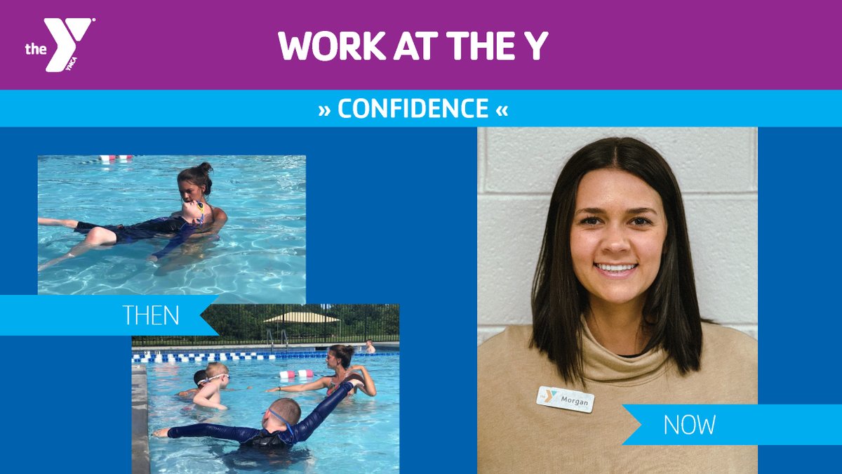 NCYMCAAlliance's tweet photo. I strongly value my time as a young Y lifeguard. It helped me gain confidence, find my voice & challenged me. It opened the door to my career. Over 10 years working at the Y, I have created lasting impact on families & communities.-Morgan Ellis https://t.co/FOa1cDl9nv #WorkAtTheY https://t.co/gHN1VI2uLL
