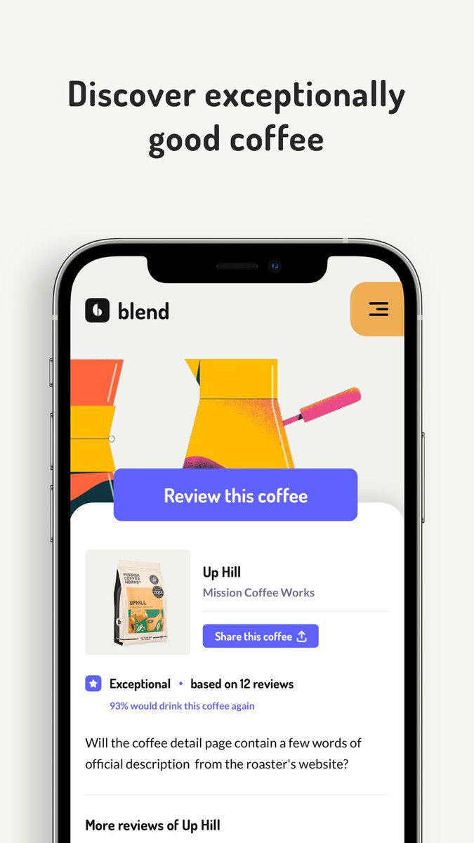 BlendCoffeeApp's tweet photo. Start reviewing over 1500 coffees today: https://t.co/byPuC6OnPb https://t.co/AjulGeWuHw