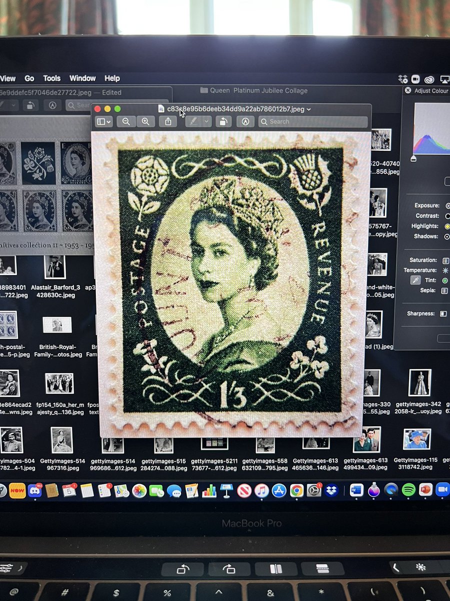 New project! Platinum Jubilee collage (NFT) #WomeninNFTs #nftcollectors #NFTProject #NFTCommumity #queen