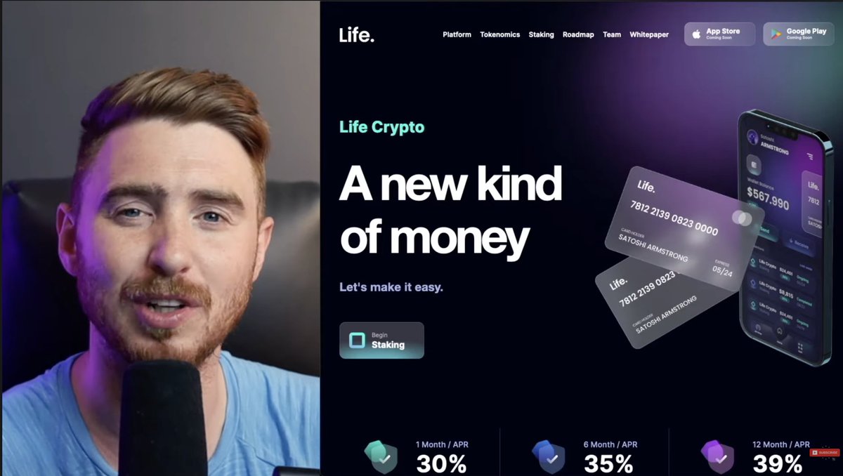 FlashyFi's tweet photo. 👀 Great review of $LIFE and what we are set out to do, thank you!

Check out the video below 3:08 mark 👇

https://t.co/RTRwDZfpdb https://t.co/Q06pO1GUe8