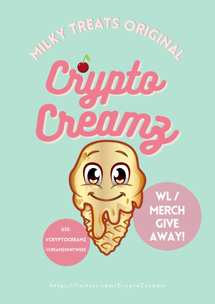 TriniNFTs's tweet photo. I want free ice cream. #CryptoCreamz #Creamzmintweek
Let's go.  @CryptoCreamz @MILKYTREATSCO  @OJCryptobi https://t.co/uOBzD79RN0