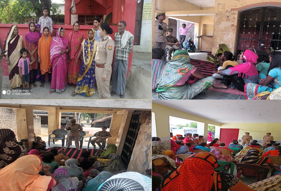 Splucknow_rural's tweet image. आज दिनांक 05/04/2022 को जनपद लखनऊ ग्रामीण में #मिशन_शक्ति_अभियान के अन्तर्गत कार्यक्रम आयोजित कर स्कूली छात्राओं, लड़कियों एवं महिलाओं को किया गया जागरुक । 
#UPPolice @Igrangelucknow @adgzonelucknow #MissionShakti