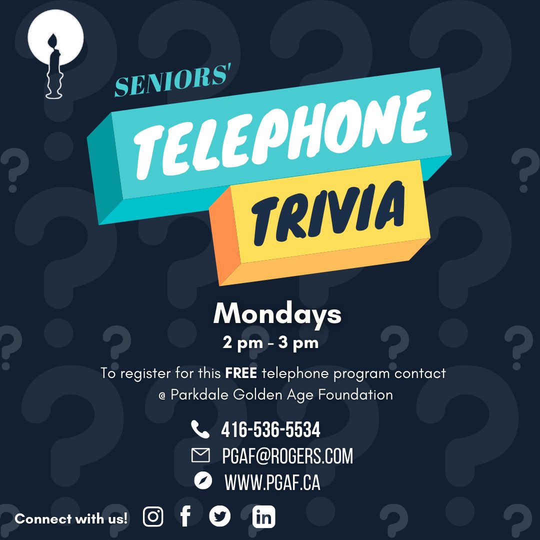 Parkdale Golden Age Foundation tweet media