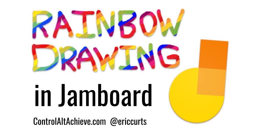 ericcurts's tweet photo. Rainbow "Scratch-Off" Drawing Templates for Jamboard https://t.co/d0cF01afUR #GoogleEDU
#ControlAltAchieve https://t.co/qAP1HJrwQU