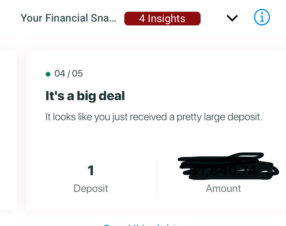 smileprecious's tweet photo. I hate the citizens bank gives me financial snapshots look at the dumb messages I get… https://t.co/Tzs2VWfLw6