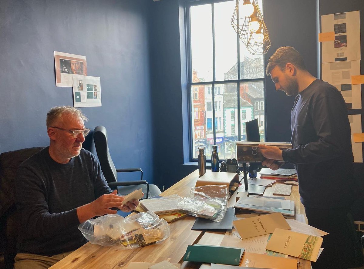 poke_marketing's tweet photo. We had Ian from @pressisionltd in the office this morning, talking us through some paper options for an exciting project coming very soon... Thanks for your help!

#digitalmarketing #printing #pressision #print https://t.co/qGGPOGKOhG