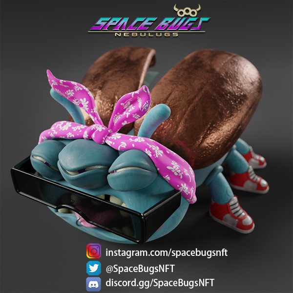 SpaceBugsNFT's tweet photo. Don't forget to keep loving on your Spacebugs!! 

With all the excitement of the Rebel launch i've been hearing a few hangry bug mutterings! 
Keep them fed and keep them happy, you are going to be needing their $Stardust!!

#rebelbugs #spacebugs #nft #NFTCommunity #nftart #nfts https://t.co/SBxgvAZcnw