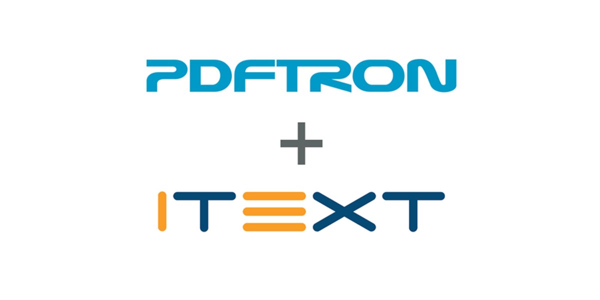 iText's tweet photo. Today is a big day for us at #iText Software as we begin a new chapter in our journey! 

We are excited to announce that we are joining the 
@PDFTron Systems Inc. family. 

Want to know more? Read the press release:  https://t.co/8v89GL3YO6

#PDFtechnology #digitaldocuments https://t.co/6Aa5PaXFds