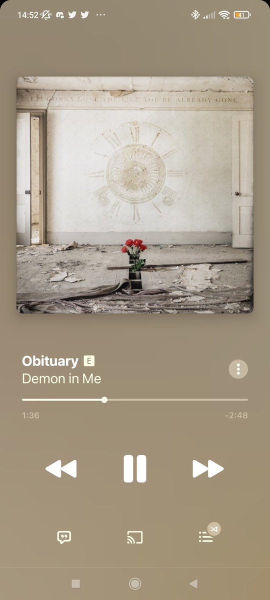 I'm currently pain free, actually being productive and doing my laundry that I've procrastinated so long, this song starts playing and suddenly I'm crying. This song means so much to me and always makes me feel safe and home. 😭❤️