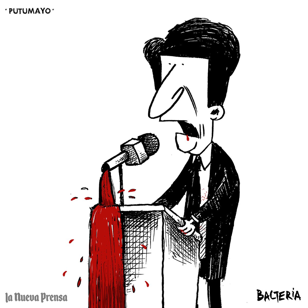 lanuevaprensaco's tweet image. 🖌 | #CaricaturaDelDía

"Putumayo"

Por Bacteria (@eltajalapiz)

#LaVerdadSeaDicha