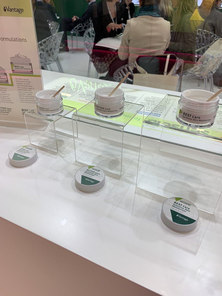 Vantage_Grp's tweet photo. We are so excited to be back at @incosmetics Global after 3 long years! Stop by and visit us at Stand F50 to learn about our new formulation architecture, SenseID.
 
#incosGlobal #incos2022 https://t.co/rKfbe5tG6u