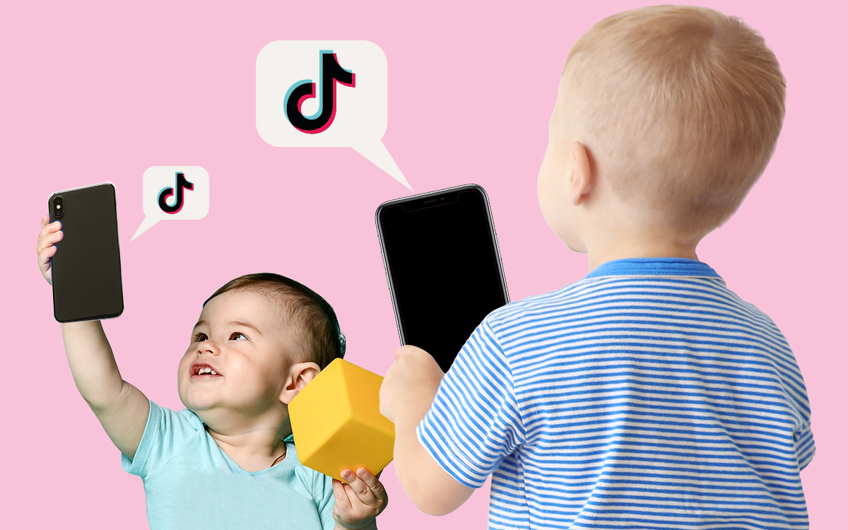 NManhattanUK's tweet photo. Is Tik Tok the new ‘baby sitter’ - perhaps not so new….? 

https://t.co/rfal1C2ooO https://t.co/MBi32pdSaF