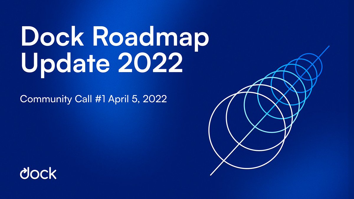 2022 is jam-packed! Are you ready for the Roadmap Update in our first #CommunityCall ?

📍Youtube
🗓 Today, April 5, 6PM GMT

Set up your alarms and use the link below to watch us discuss our upcoming milestones. 
youtu.be/jbxHl8DscKQ

🤝 See you all #Dockers🪝 in 5 hours.